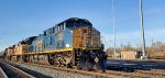 The Sun Reflects Now Off CSX 7224's Box Car Paint Scheme As She is Now Tied Down on Main 2.